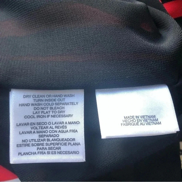 Anne Klein Womens Striped Cami Spaghetti Strap Tank Top Shirt NWT Size Medium - Picture 8 of 9